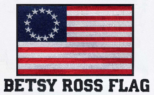 Betsy Ross Flag Embroidery Designs Machine Embroidery Designs At Embroiderydesigns Com