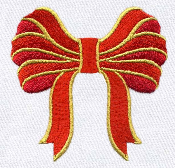 Christmas Ribbon Embroidery Designs, Machine Embroidery Designs at