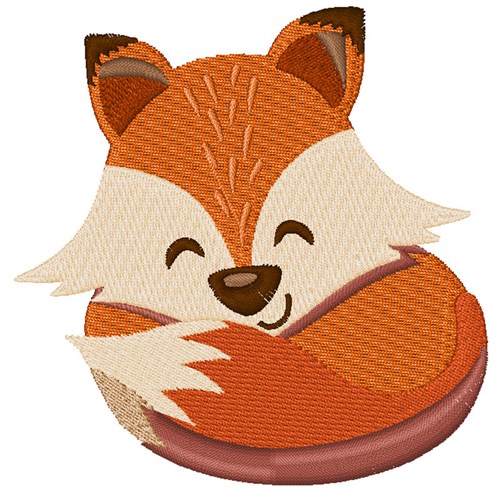 Download Sleeping Fox Embroidery Designs, Machine Embroidery ...