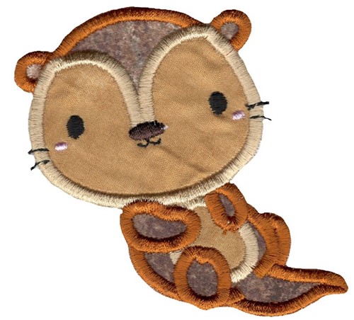 Otter Applique Embroidery Designs, Machine Embroidery Designs at ...