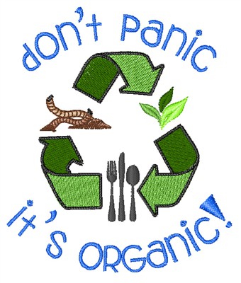 Dont Panic Its Organic Embroidery Designs, Machine Embroidery Designs