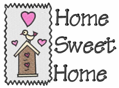 Home Sweet Home Embroidery Designs, Machine Embroidery ...