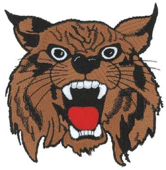 Wildcat head embroidery designs machine embroidery designs at