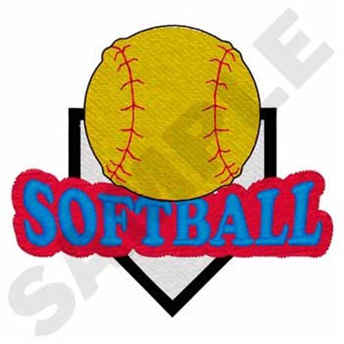 View Vibrant Softball Embroidery Designs Illustration PSD Format