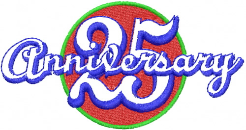 25th anniversary embroidery designs machine embroidery designs at 25th anniversary embroidery designs machine embroidery designs at