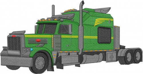 Peterbilt Truck Embroidery Designs, Machine Embroidery Designs at