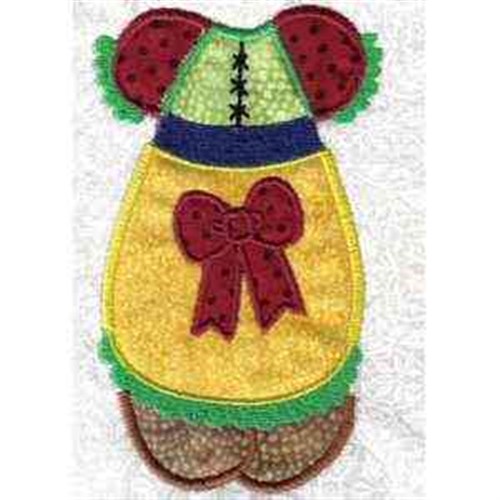 Machine Embroidery Paper Doll Patterns