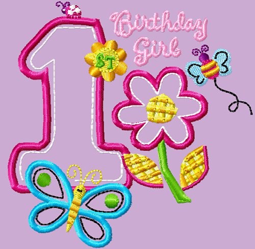 1st birthday girl embroidery designs machine embroidery designs at 1st birthday girl embroidery designs machine embroidery designs at