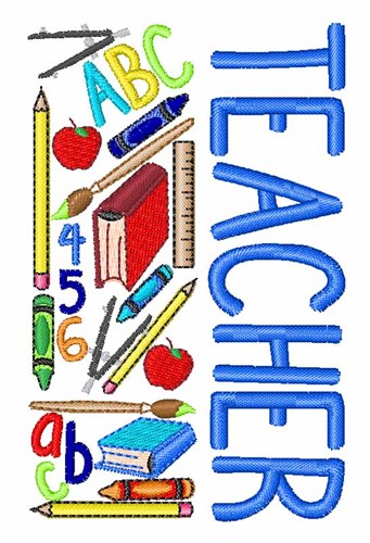 Get 39+ One-of-a-kind Free Teacher Machine Embroidery Designs Picture PES Format