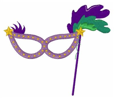 Party Mask Embroidery Designs, Machine Embroidery Designs at