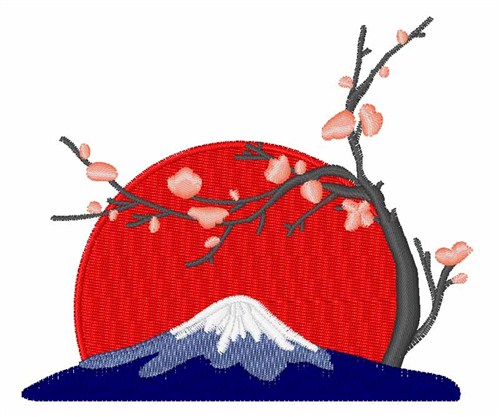 Mount fuji embroidery designs machine embroidery designs at