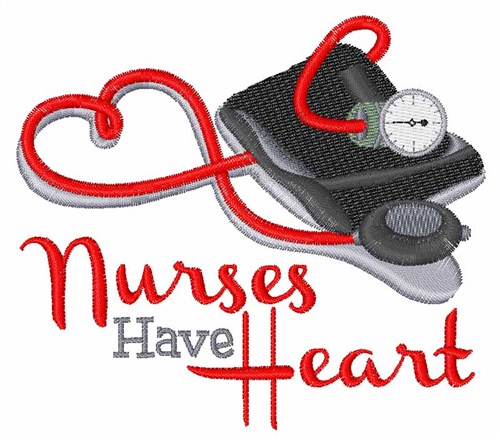 Nurses Have Heart Embroidery Designs Machine Embroidery Designs At 