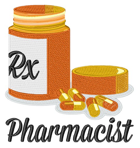 Pharmacy Embroidery Designs