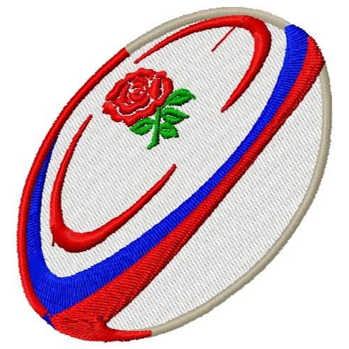 England Rugby Ball Embroidery Designs, Machine Embroidery Designs at
