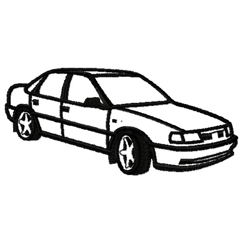 Car Outline Embroidery Designs, Machine Embroidery Designs at