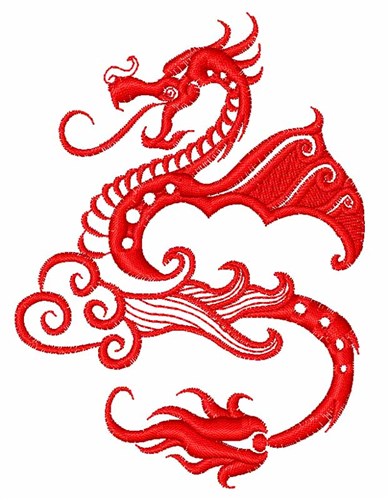 dragon embroidery design free download