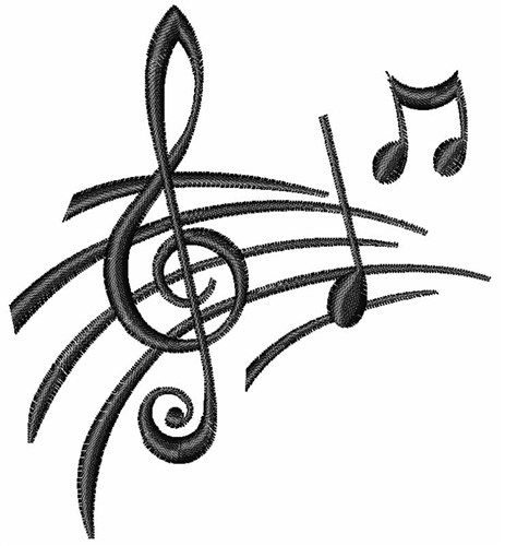 Music notes embroidery designs machine embroidery designs at