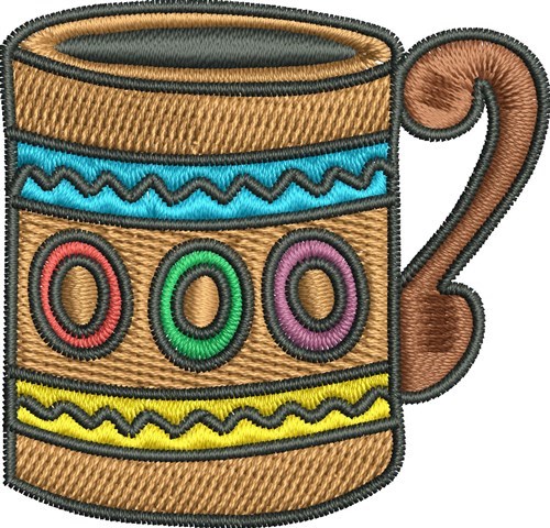 Coffee cup embroidery designs machine embroidery designs at