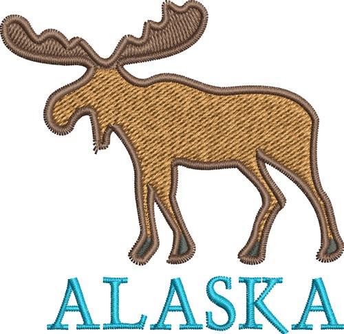Alaska moose embroidery designs machine embroidery designs at