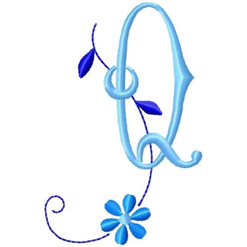 Flower monogram q embroidery designs machine embroidery designs at Flower monogram q embroidery designs machine embroidery designs at