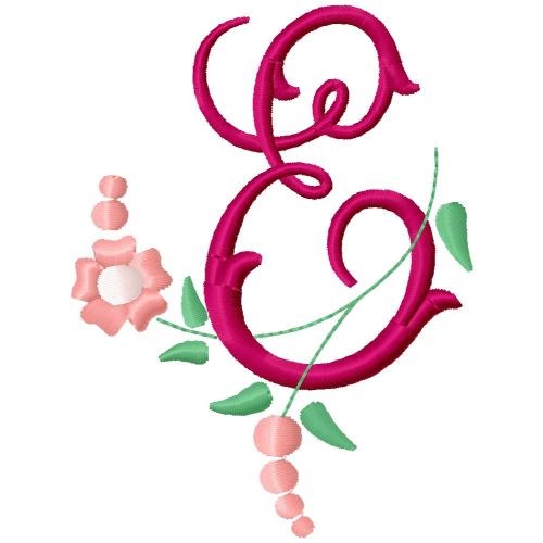 E Monogram Embroidery Design Letter E Beautiful Alphabet Font E Embroidery Letter E Embroidery Fancy Vine Embroidery Wedding Letter 28 Fiber Arts Embroidery Safarni Org