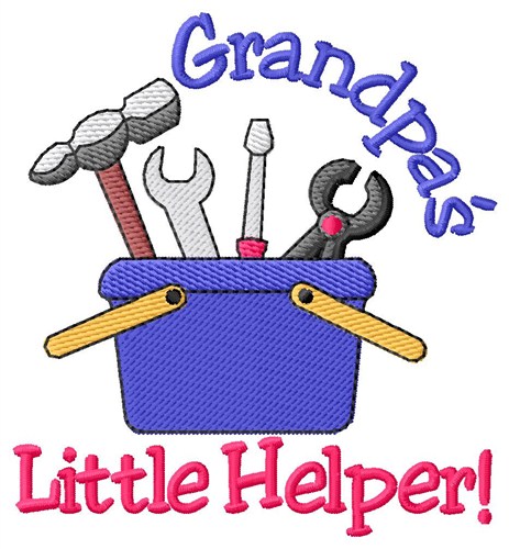 Download Grandpas Little Helper Embroidery Designs Machine Embroidery Designs At Embroiderydesigns Com
