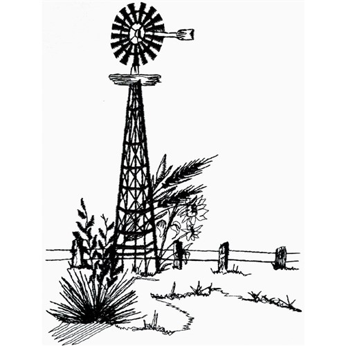 Windmill Designs Coloring Pages