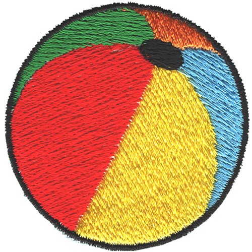 Beach Ball Embroidery Designs, Machine Embroidery Designs at