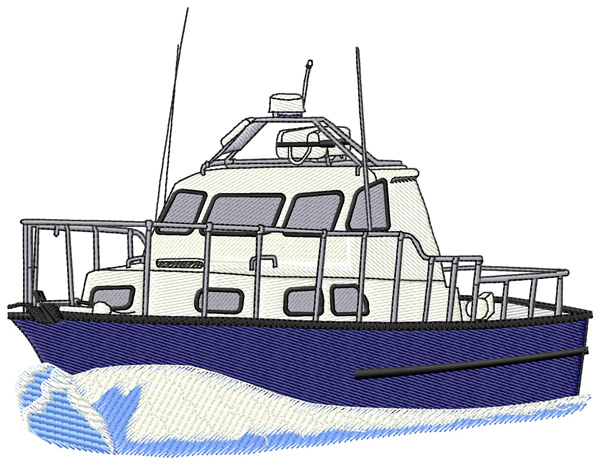 Fishing Boat Embroidery Designs Machine Embroidery Designs At 