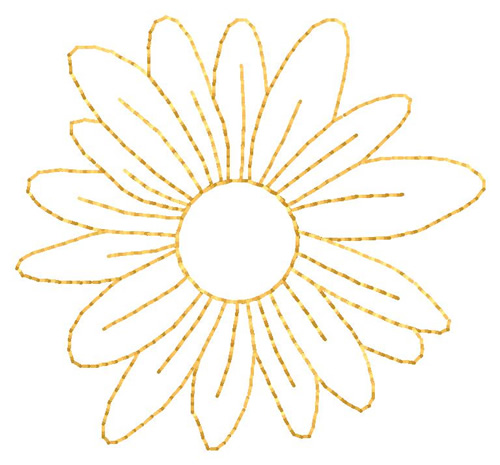Flower Outline Embroidery Designs Machine Embroidery Designs at