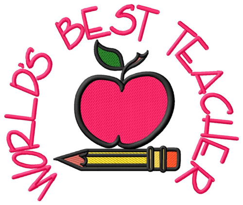 Worlds best teacher embroidery designs machine embroidery designs at Worlds best teacher embroidery designs machine embroidery designs at