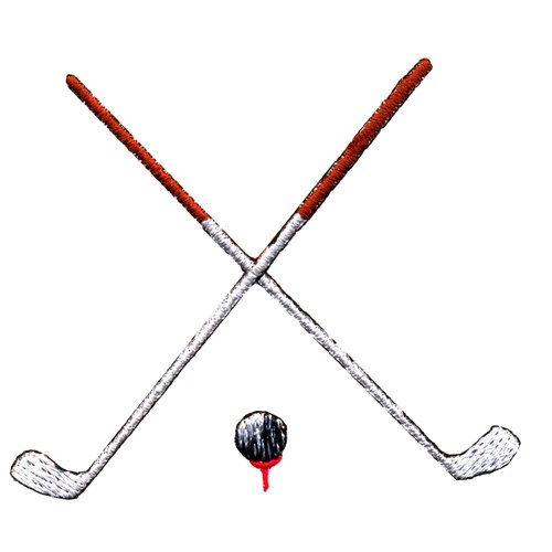 free crossed golf clubs clip art - photo #17