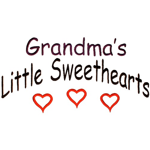 Download Grandmas Little Sweethearts Embroidery Designs Machine Embroidery Designs At Embroiderydesigns Com