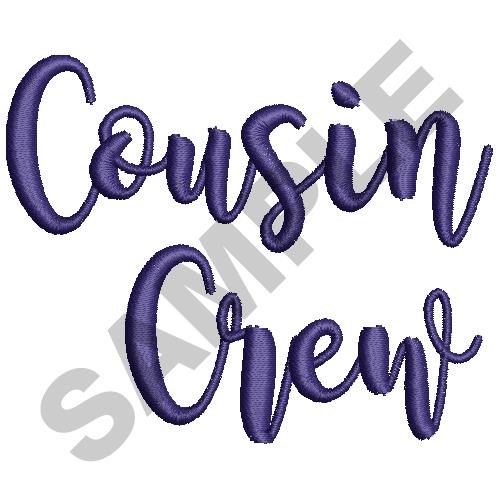 Cousin Crew Embroidery Designs Machine Embroidery Designs At Embroiderydesigns Com