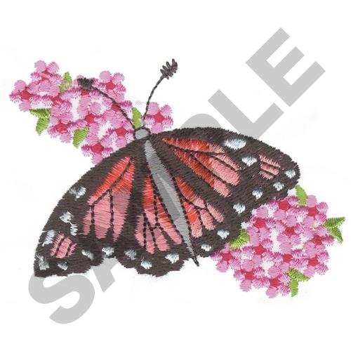 Butterfly on flowers embroidery designs machine embroidery designs at Butterfly on flowers embroidery designs machine embroidery designs at