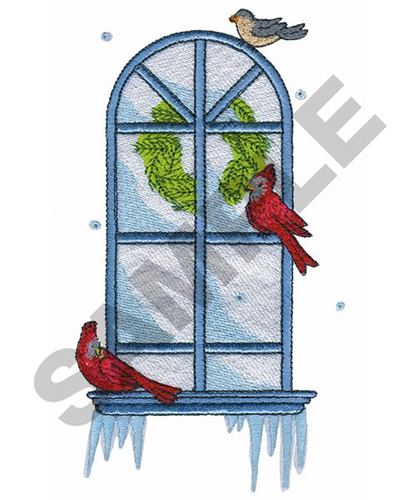 Winter view embroidery designs machine embroidery designs at