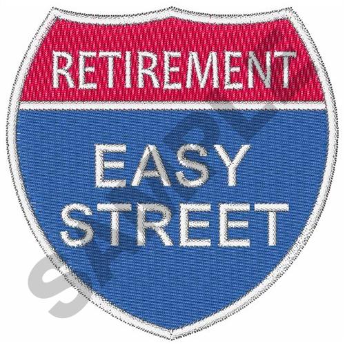 Retirement easy street embroidery designs machine embroidery designs Retirement easy street embroidery designs machine embroidery designs