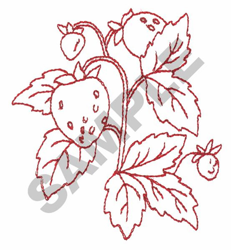 STRAWBERRIES Embroidery Designs, Machine Embroidery Designs at