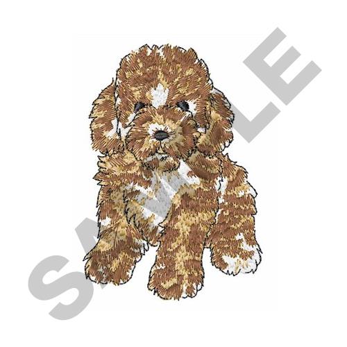 TOY POODLE Embroidery Designs, Machine Embroidery Designs