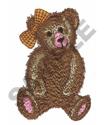 teddy embroidery