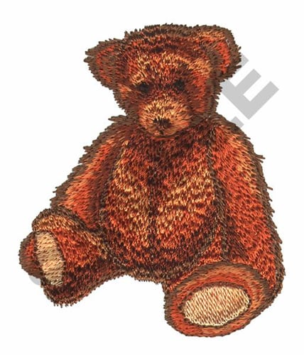 teddy embroidery