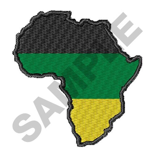 Africa map flag embroidery designs machine embroidery designs at Africa map flag embroidery designs machine embroidery designs at