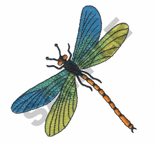 Dragonfly Digitize Embroidery | Embroidery