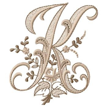 Monogram K Embroidery Designs, Machine Embroidery Designs at ...