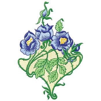 Climbing Roses Embroidery Designs, Machine Embroidery Designs at ...