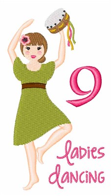 9 ladies dancing embroidery designs machine embroidery designs at 9 ladies dancing embroidery designs machine embroidery designs at