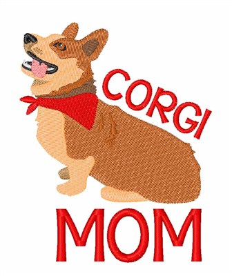 Download Corgi Mom Embroidery Designs Machine Embroidery Designs At Embroiderydesigns Com