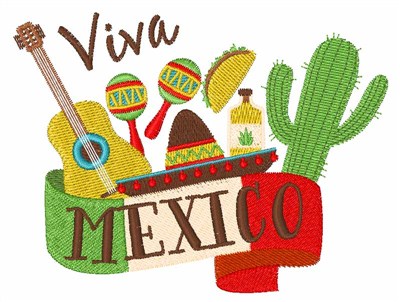 Viva Mexico Embroidery Designs Machine Embroidery Designs at