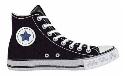 converse embroidered sneakers