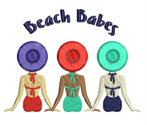 Beach Babe Embroitique Machine Embroidery Designs Embroidery Designs My Xxx Hot Girl 6987